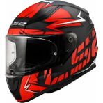 Ls2 Rapıd 2 Mat Cromo Black Red Kask - XL - Kırmızı