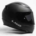 LS2 Rapid 2 Mat Siyah Kapalı Motosiklet Kaskı