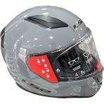Ls2 Rapid 2 Motosiklet Kapalı Kask Ece 22.06 Sertifikalı - Nardo Gri