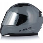 Ls2 Rapıd 2 Nardo Gri Fullface Motosiklet Kaskı Gri Camlı +Şefaf Cam