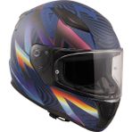 Ls2 Rapid 2 Optik Kapalı Kask (Mat Mavi-Mor) - Standart - Tek Renk