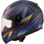 Ls2 Rapıd 2 Optık Mat Mavı-Mor Kask