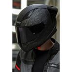 LS2 Rapıd 2 Race Crypt Mat Siyah Kask M Beden Tek Renk Özellikli Motorsiklet Aksesuarı