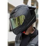 LS2 Rapıd 2 Race Crypt Mat Siyah Kask XS Beden Hafif Polikarbon Malzeme ile Gelişmiş Havalandırma