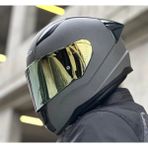 Ls2 Rapıd 2 Race Mat Concrete Fullface Motosiklet Kaskı Gold Camlı - XS
