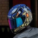 Ls2 Rapıd 2 Spox Mavi-Gri Kask - 2XL