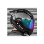 LS2 Rapid Full Face Siyah Gökkuşağı Camlı Motosiklet Kaskı