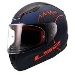 LS2 RAPID KASK TAKAROA MAT MAVİ-KIRMIZI