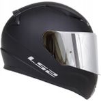 Ls2 Rapıd Mat Siyah Fullface Motosiklet Kaskı Gri Camlı