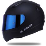 Ls2 Rapıd Mat Siyah Kask - 2XL - Siyah - Mavi