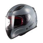 Ls2 Rapıd Nardo Gri Kask (Yeni Sezon) - M - Açık Gri - Siyah