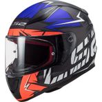 LS2 RAPID NAUGHTY MAT MAVİ-TURUNCU KASK