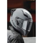 LS2 Rapıd Race Gri Kask Polikarbon Dış Kabuk ile Havalı Tasarım ve Nefes Alabilir İç Astar