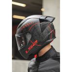 LS2 Rapıd Race Takaroa Mat Mavi-Kırmızı Kask