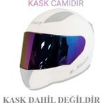 Ls2 Rapid-Rapid Mini-Stream-Storm Kask Camı Gökkuşağı Vizör - Standart - Tek Renk