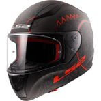 LS2 RAPID TAKAROA MAT SİYAH KIRMIZI KASK M BEDEN HBCV00004PS9Y2 M1305907-25