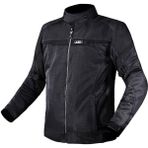 Ls2 Riva Fileli Motosiklet Montu Siyah Nefes Alabilir Polyester Malzeme ile 4 Mevsim Kullanım - 4XL