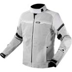 LS2 Rıva Gri-Siyah Motorsiklet Montu 600D Polyester Malzeme ile 4 Mevsim Kullanım İçin Tasarlandı - Gri - Siyah