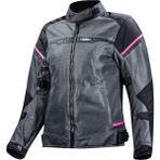Ls2 Rıva Kadın Mont Siyah-Gri-Pembe - Siyah - Pembe - XS