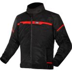 Ls2 Riva Siyah-Kırmızı 4 Mevsim Motosiklet Montu - 3XL