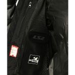 LS2 Riva Yazlık Motosiklet Montu Nefes Alabilir Polyester Malzeme ile 4 Mevsim Kullanım - 3XL - Siyah - Sarı