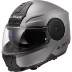 Ls2 Scope 2 Mat Titanyum Kask Modüler Çene Açılır Özellikli HPTT Dış Kabuk Yapısı Renk: Mat Titanyum