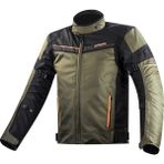 Ls2 Shadow 4 Mevsim Motosiklet Montu Haki-Siyah-Neon Turuncu - 5XL