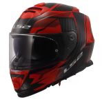 Ls2 Sstorm 2 Tracker Siyah-Kırmızı Kask