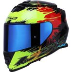 Ls2 Storm 2 Drop Kapalı Motosiklet Kaskı Mavi Camlı