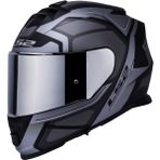 Ls2 Storm 2 Faster Mat Tıtanıum Kapalı Motosiklet Kaskı Gri Camlı - 2XL