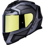 Ls2 Storm 2 Faster Tıtanıum Fullface Motosiklet Kaskı Gold Camlı - 2XL