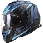 Ls2 Storm 2 Kapalı Kask Racer Mat Mavi X-SMALL