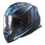 Ls2 Storm 2 Racer Mat Mavi Kask - 2XL