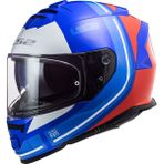Ls2 Storm 2 Slant Kapalı Kask Mavi-Kırmızı - Renkli