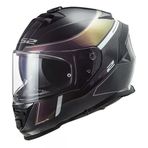 Ls2 Storm 2 Velvet Full Face Motosiklet Kaskı Gökkuşağı Vizörlü
