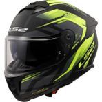 Ls2 Stream 2 Fury Neon Sarı Fullface Motosiklet Kaskı - 3XL