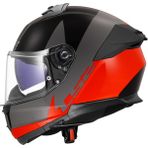 Ls2 Stream 2 Thunderbız Gri-Turuncu Fullface Motosiklet Kaskı - 2XL
