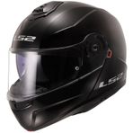 Ls2 Strobe 2 Çene Açılır Kask Parlak Siyah
