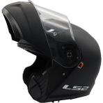 Ls2 Strobe 2 Mat Siyah Çene Açılır Kask - XS