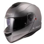 Ls2 Strobe 2 Mat Tıtanıum Cene Acılır Kask