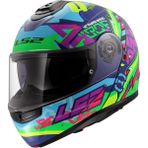 Ls2 Strobe 2 Svent Mavi-Yeşil Kask - XXL