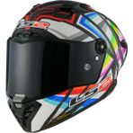 Ls2 Thunder Karbon Gp Aero Flash Siyah Fullface Motosiklet Kaskı - XL