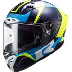 Ls2 Thunder Karbon Racıng 1 Mavi-Neon Sarı Kask - Mavi - Sarı