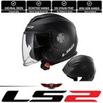 LS2 Verso Siyah Kask Camı