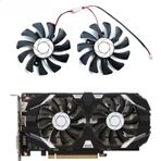 LTANDBR 75 MM HA8010H12F-Z GTX1050 GPU Soğutucu Fan Değiştirme MSI GTX 1050 2GT OC 1050Ti 4GT Grafik Ekran Kartı Soğutma Fanları 2Pin