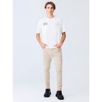 LTB Beyaz Erkek T-hirt, BEYAZ_105-OFF WHITE, S, Basic T-Shirt