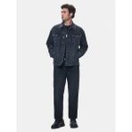 LTB Erkek Andreas Oversıze Jean Ceket - M - Koyu Gri