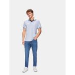 LTB Erkek Basıc Polo Yaka Regular Gri T-shırt - 2XL