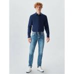 LTB Erkek Enrıco Düşük Bel Dar Paça Super Slım Jean Pantolon - Mavi - 29 / 32
