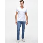 LTB Erkek Erkek Beyaz Falgon T-shirt - XS